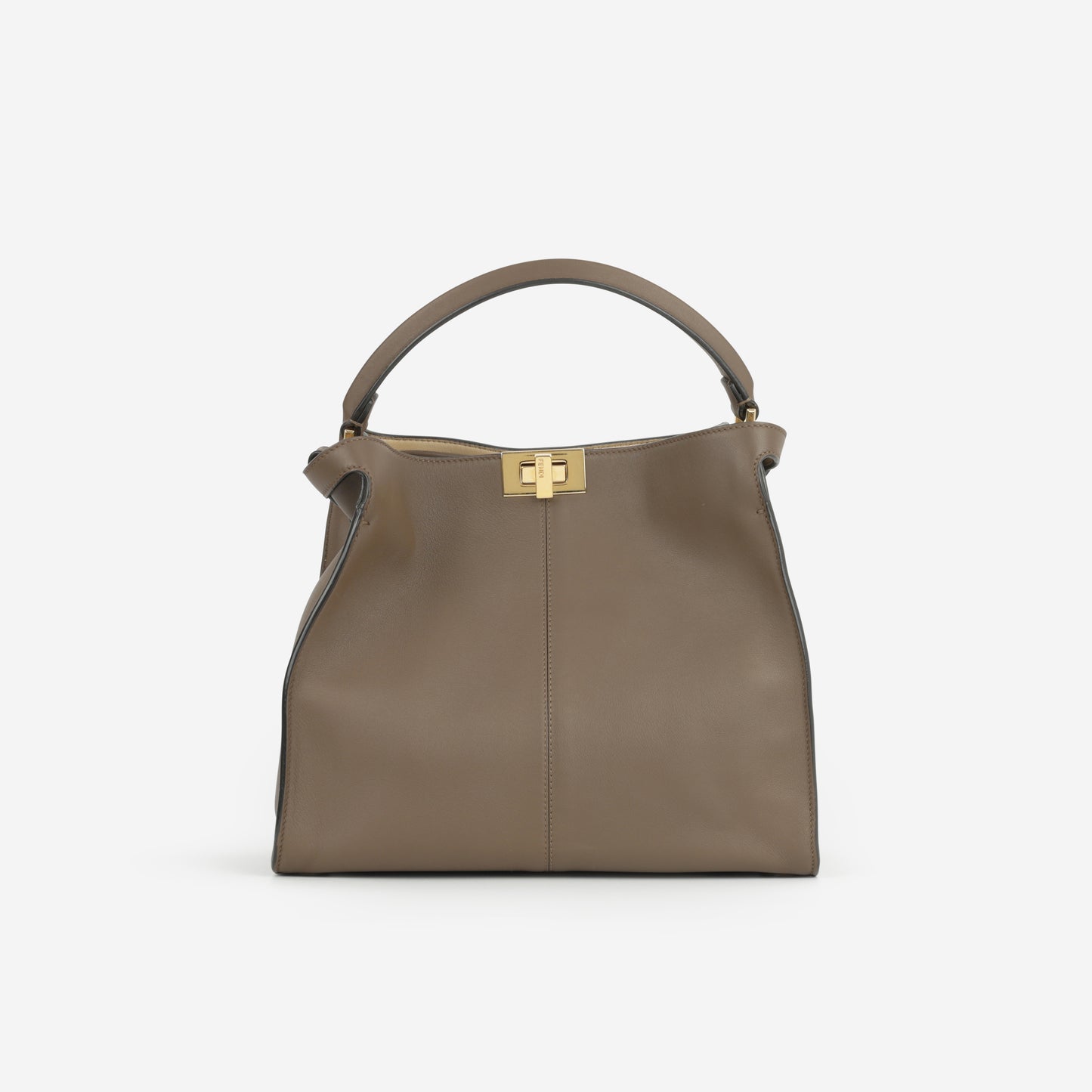 Fendi Peekaboo X-Lite Medium - Taupe | Gold Hardware