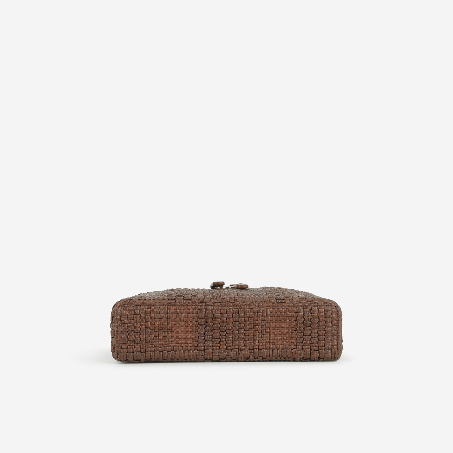 Chanel Classic Vanity with Chain - Brown Raffia | Champagne Gold Hardware - Bagista