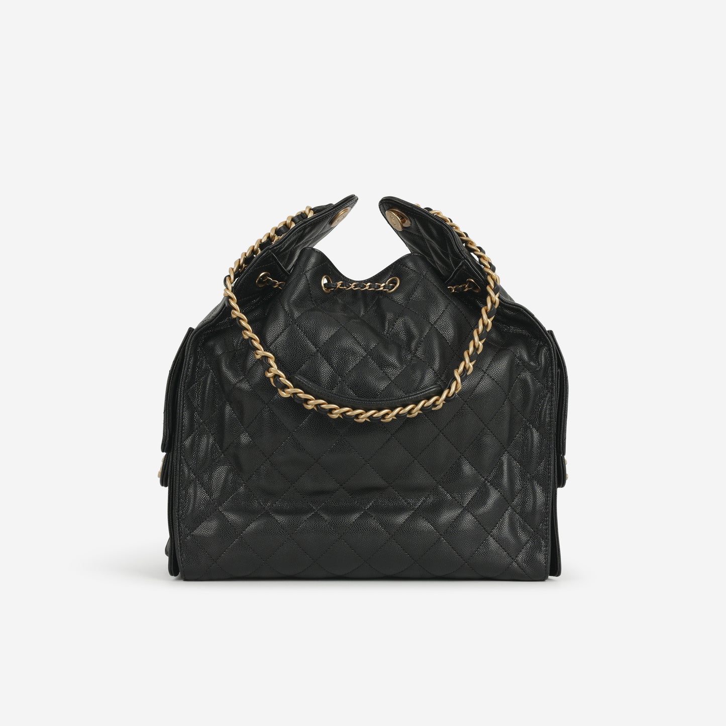 Chanel Medium 25 Hobo Bag - Black Caviar | Gold Hardware