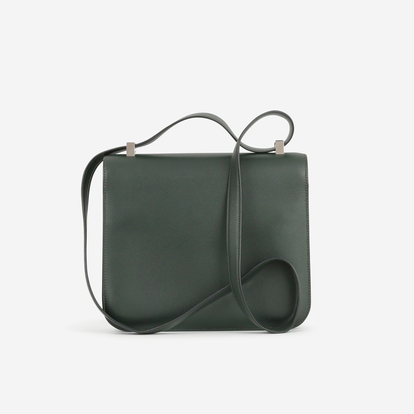 Hermès Constance 24 - Vert Fonce Swift | Palladium Hardware
