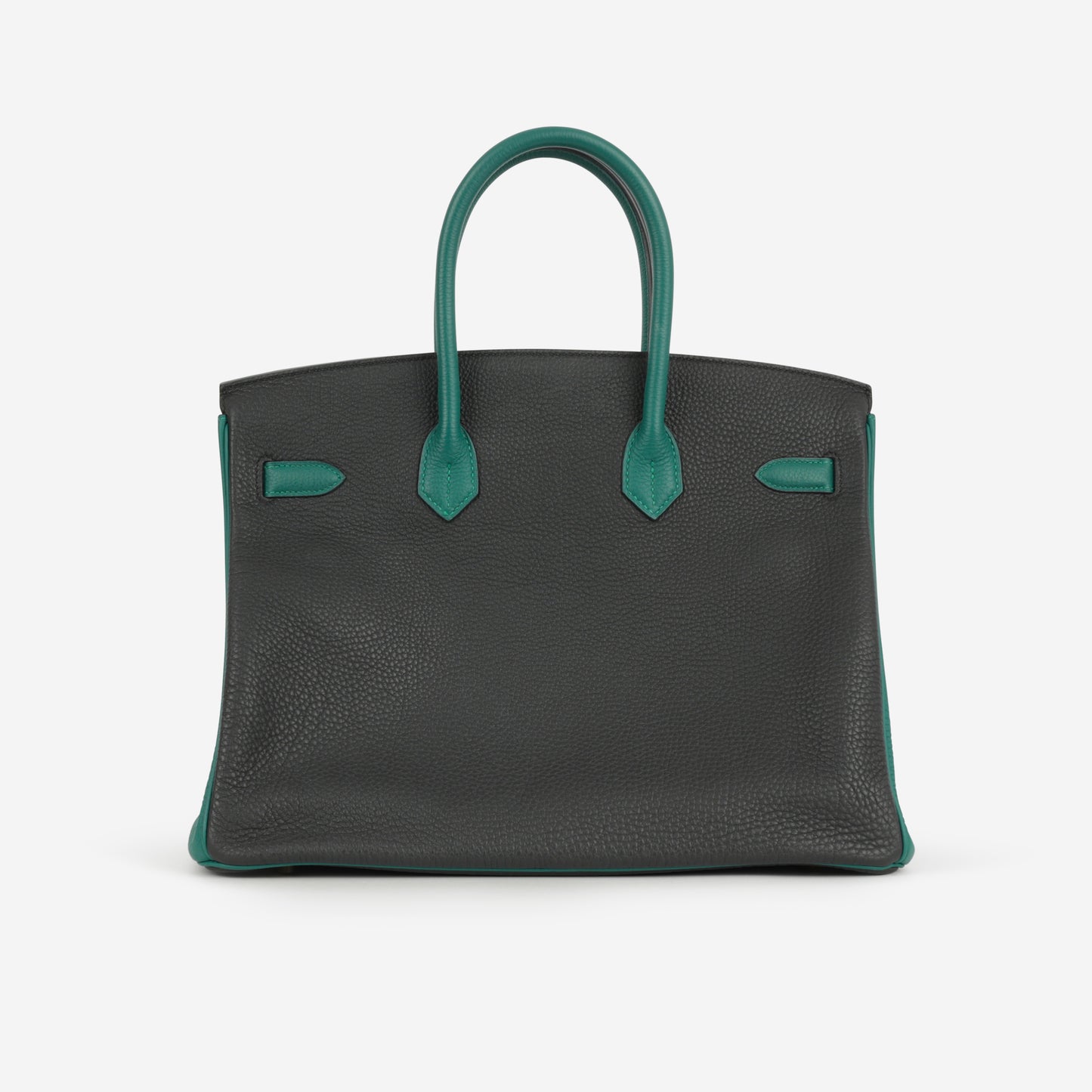 Hermès HSS Birkin 35 - Black / Malachite Togo | Gold Hardware - Bagista