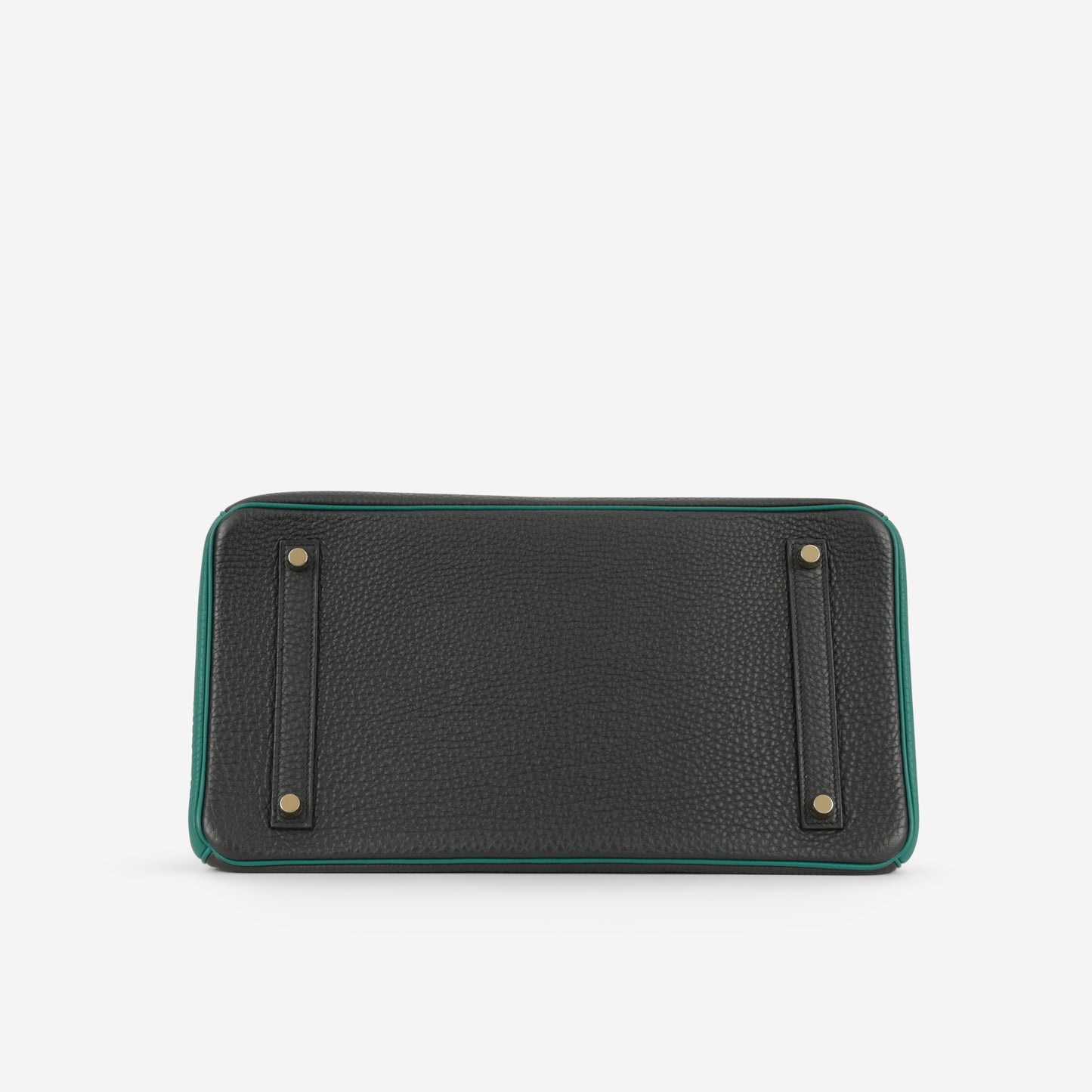 Hermès HSS Birkin 35 - Black / Malachite Togo | Gold Hardware - Bagista