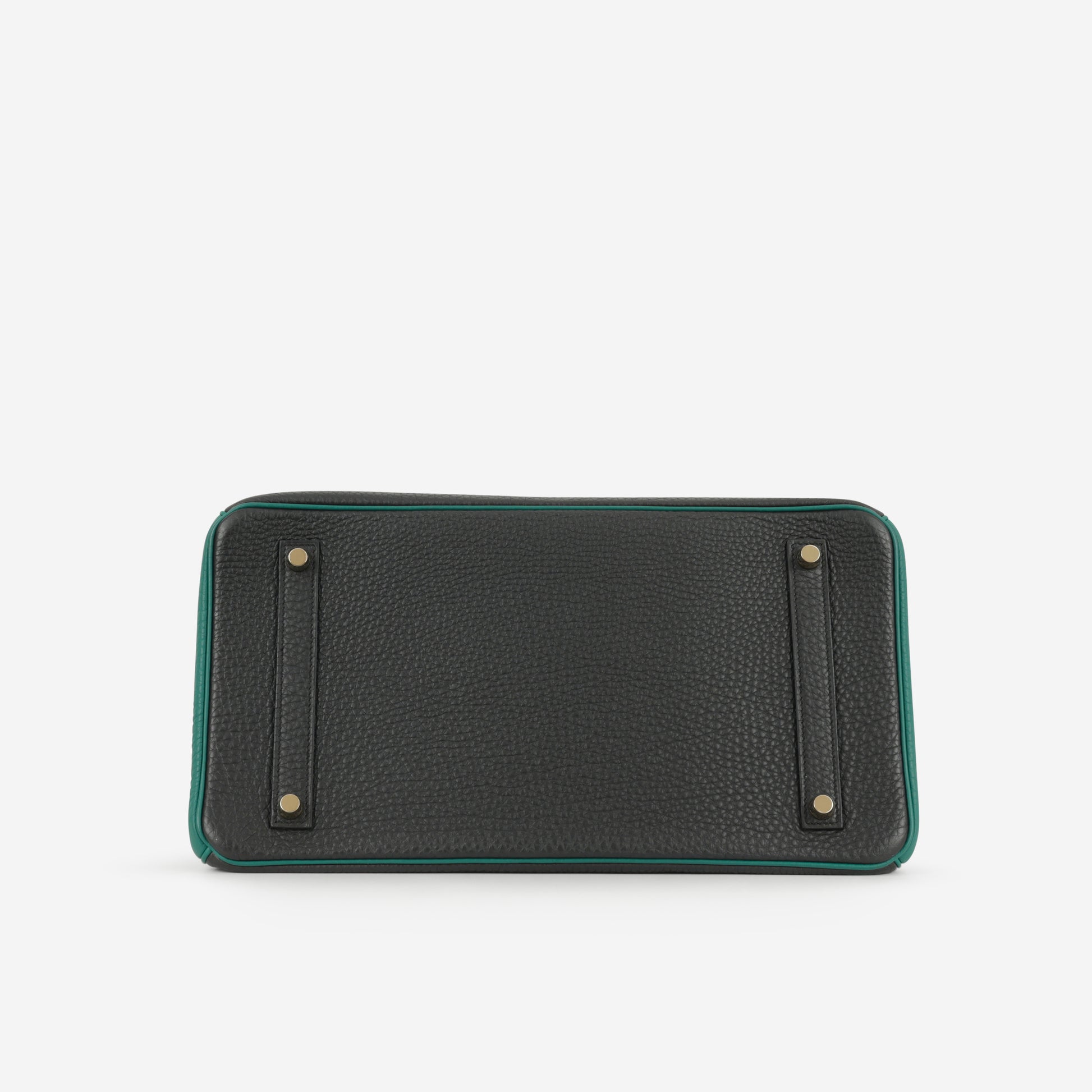 Hermès HSS Birkin 35 - Black / Malachite Togo | Gold Hardware - Bagista