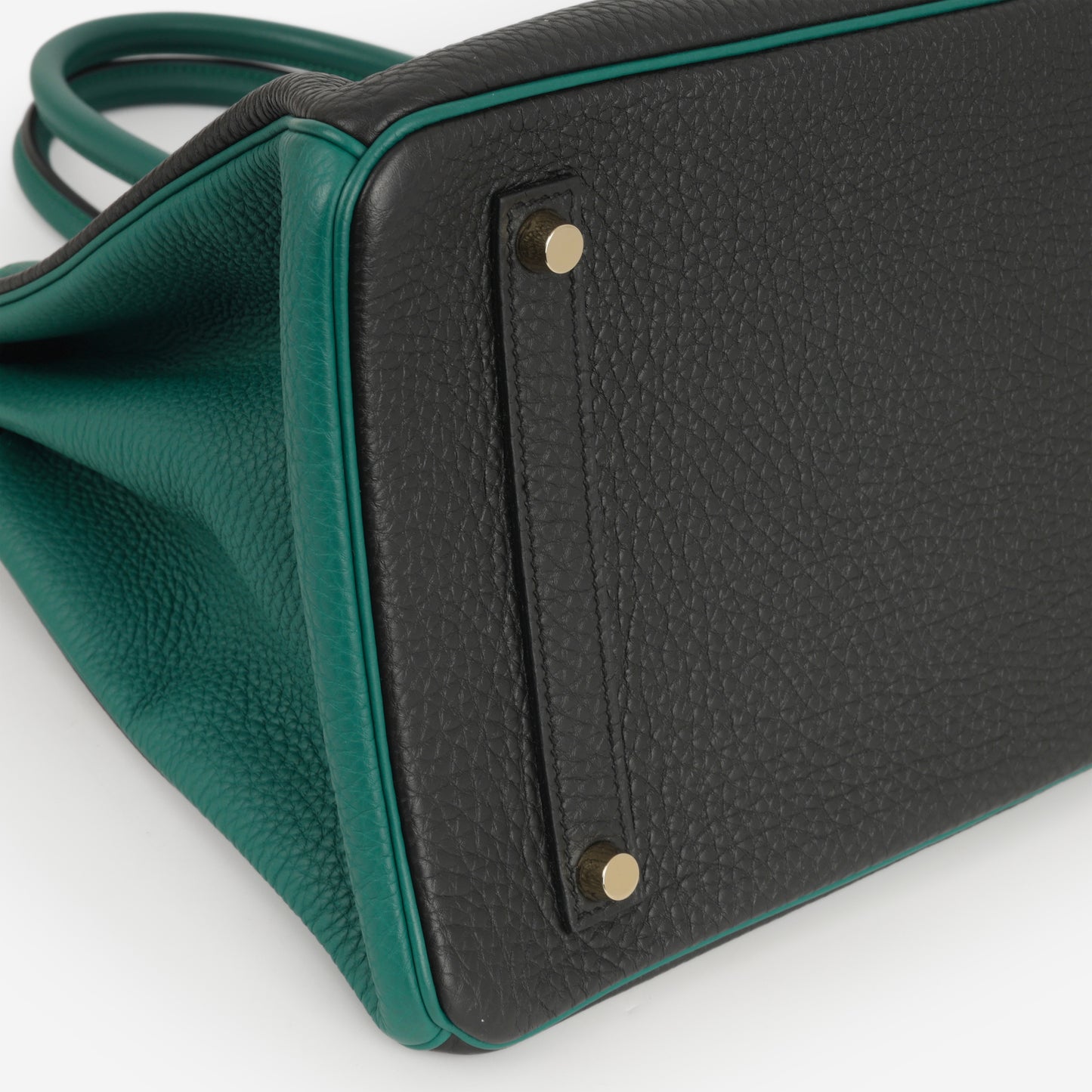 Hermès HSS Birkin 35 - Black / Malachite Togo | Gold Hardware - Bagista