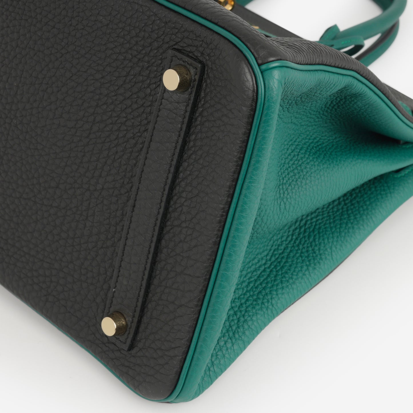Hermès HSS Birkin 35 - Black / Malachite Togo | Gold Hardware - Bagista