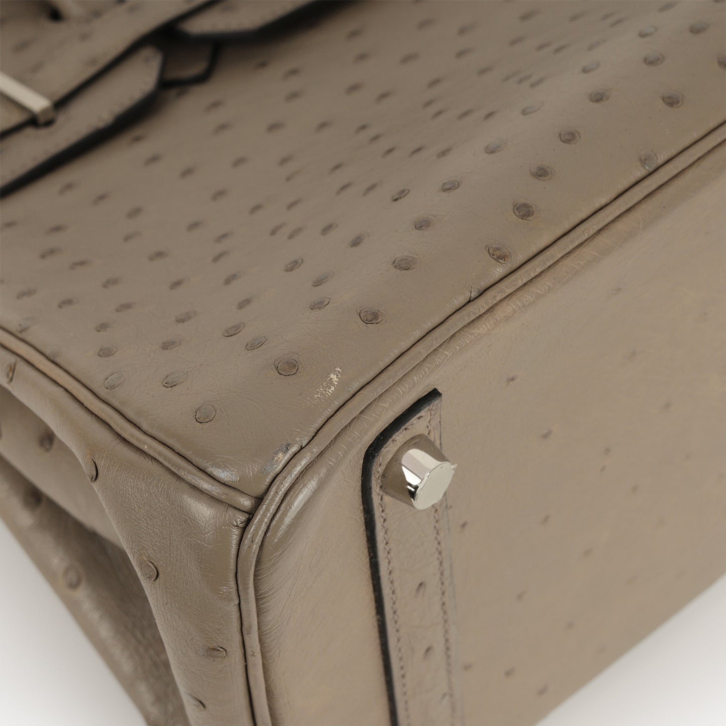 Hermès Birkin 30 - Mousse Ostrich | Palladium Hardware