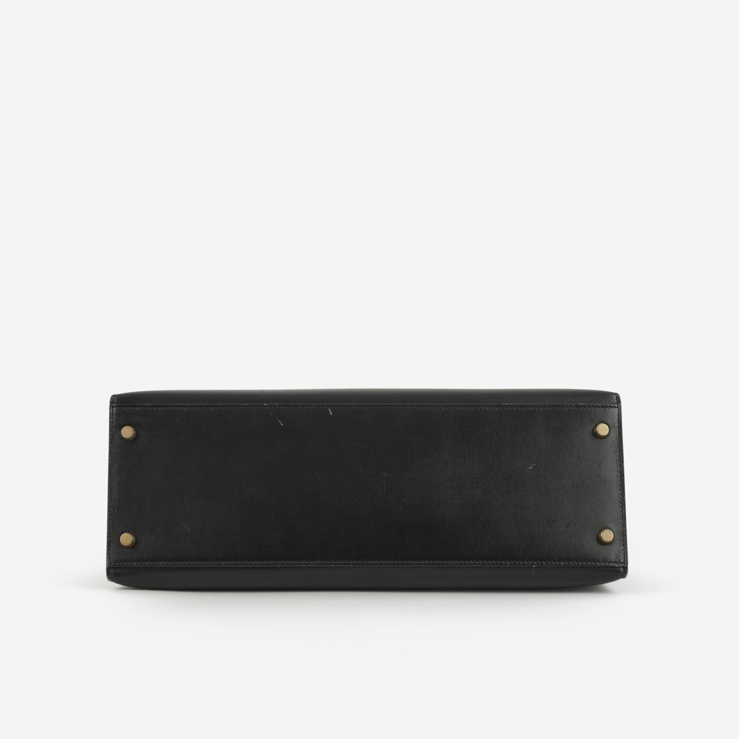 Hermès Vintage Kelly 35 - Black Box Calf | Gold Hardware