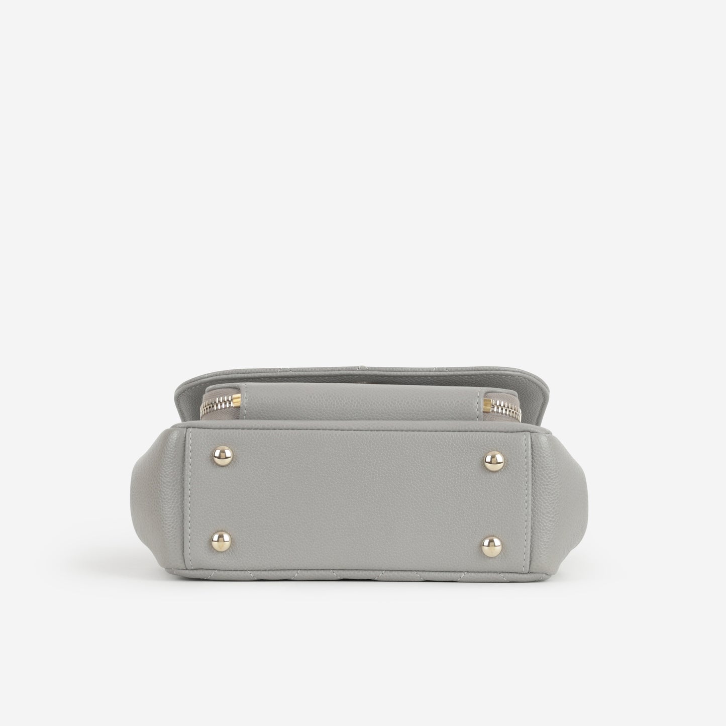 Chanel Small Business Affinity - Grey Caviar | Champagne Gold Hardware