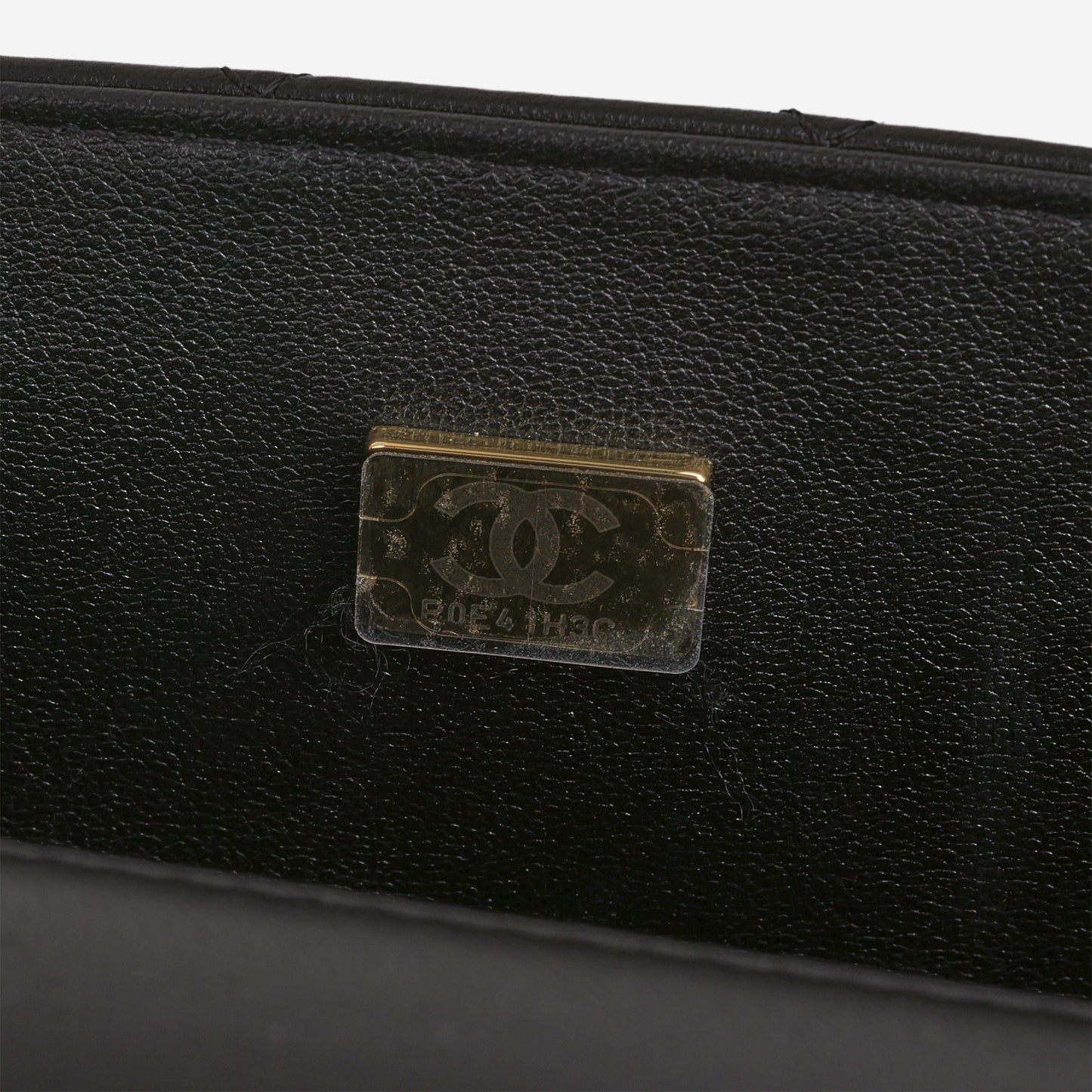 Chanel Mini Rectangular Top Handle - Black Lambskin | Champagne Gold Hardware - Bagista
