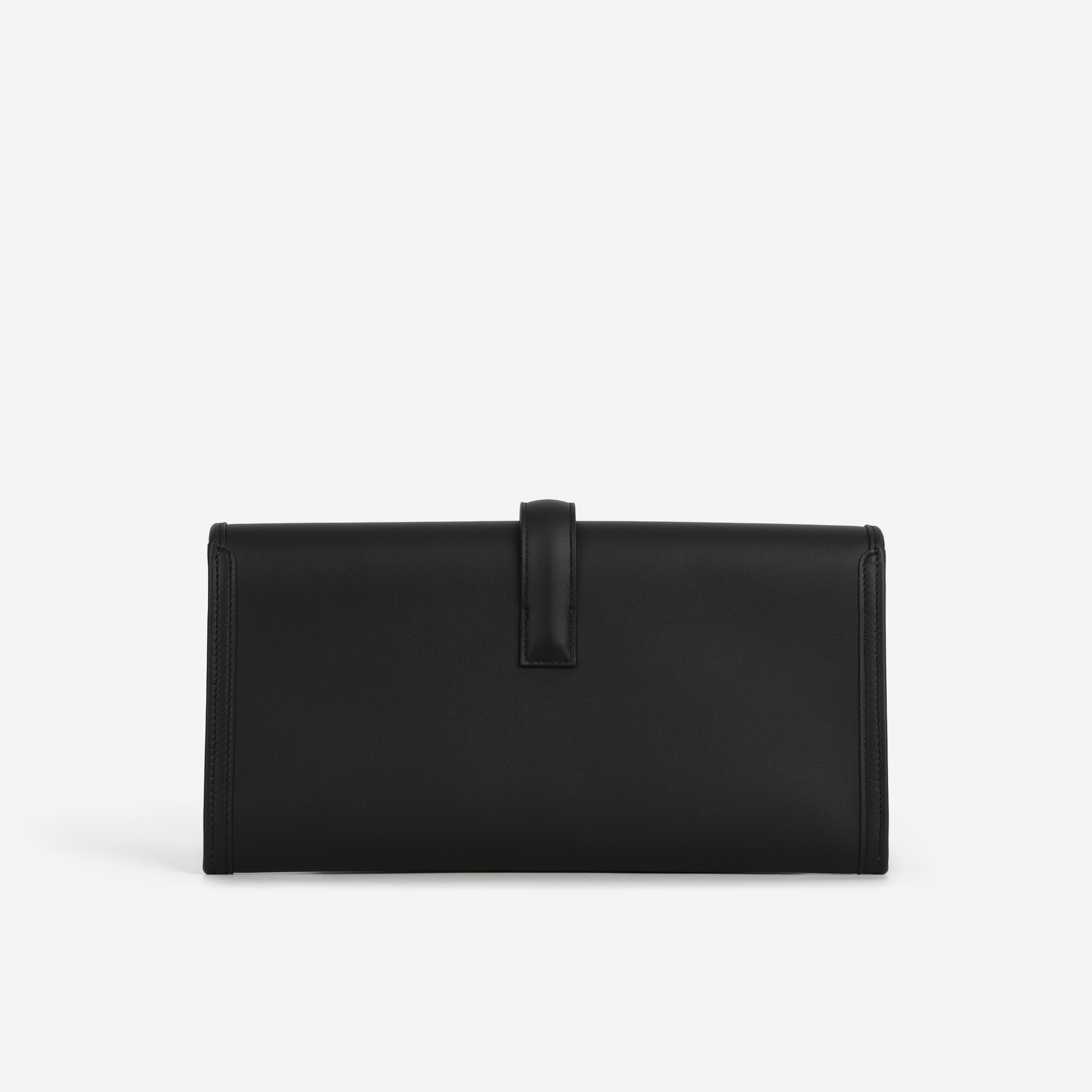 Hermès Jige Elan 29 Clutch Black Swift | U Stamp 2022 | Authentic