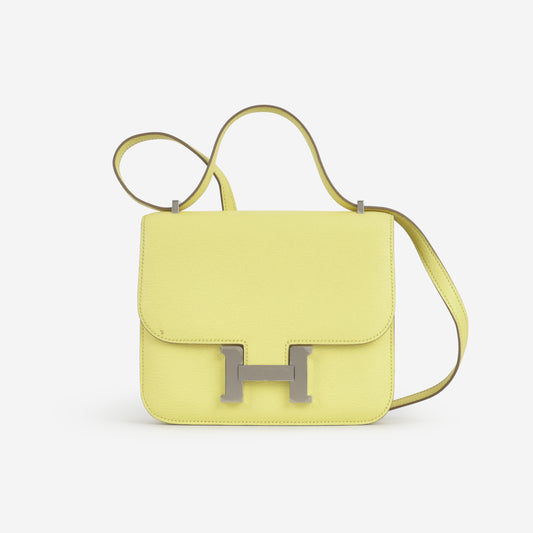 Hermès Constance 18 - Limoncello Chevre | Palladium Hardware