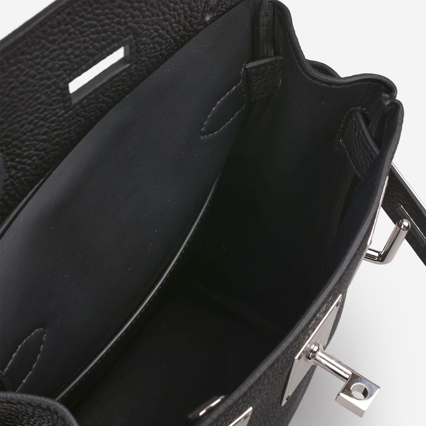 Hermès Hac A Dos PM - Black Togo | Palladium Hardware