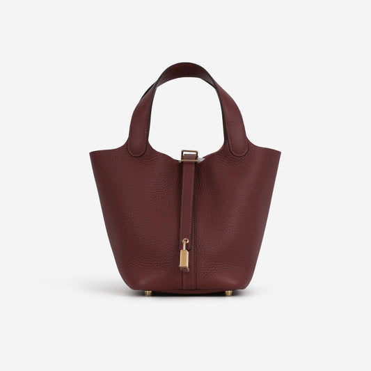 Hermès Picotin 18 - Rouge H Clemence | Gold Hardware