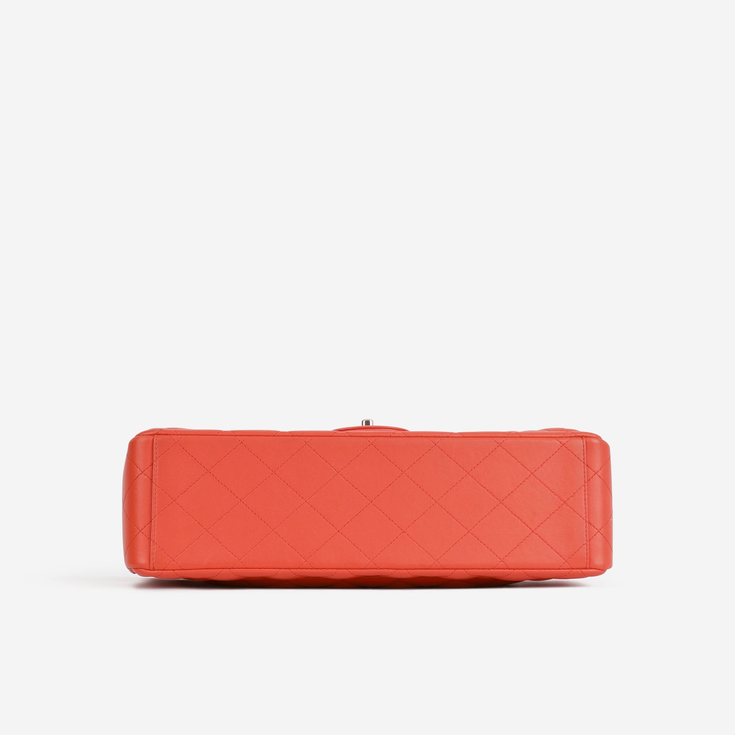 Chanel Classic Maxi Double Flap - Coral Lambskin | Champagne Gold Hardware