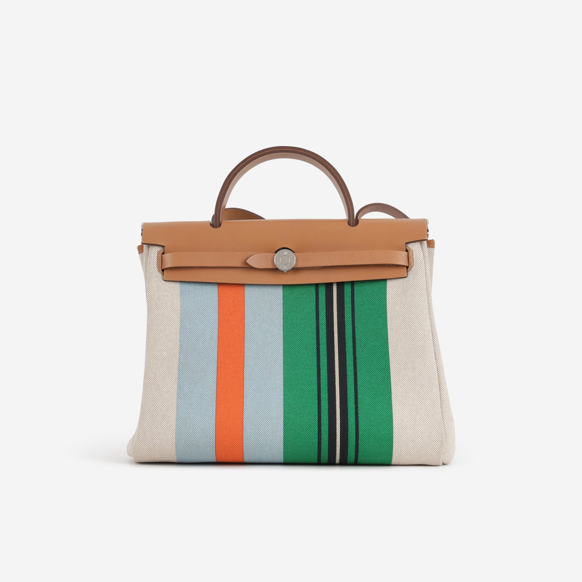 Hermès Herbag 31 - Rayures D'equipage | Palladium Hardware - Bagista
