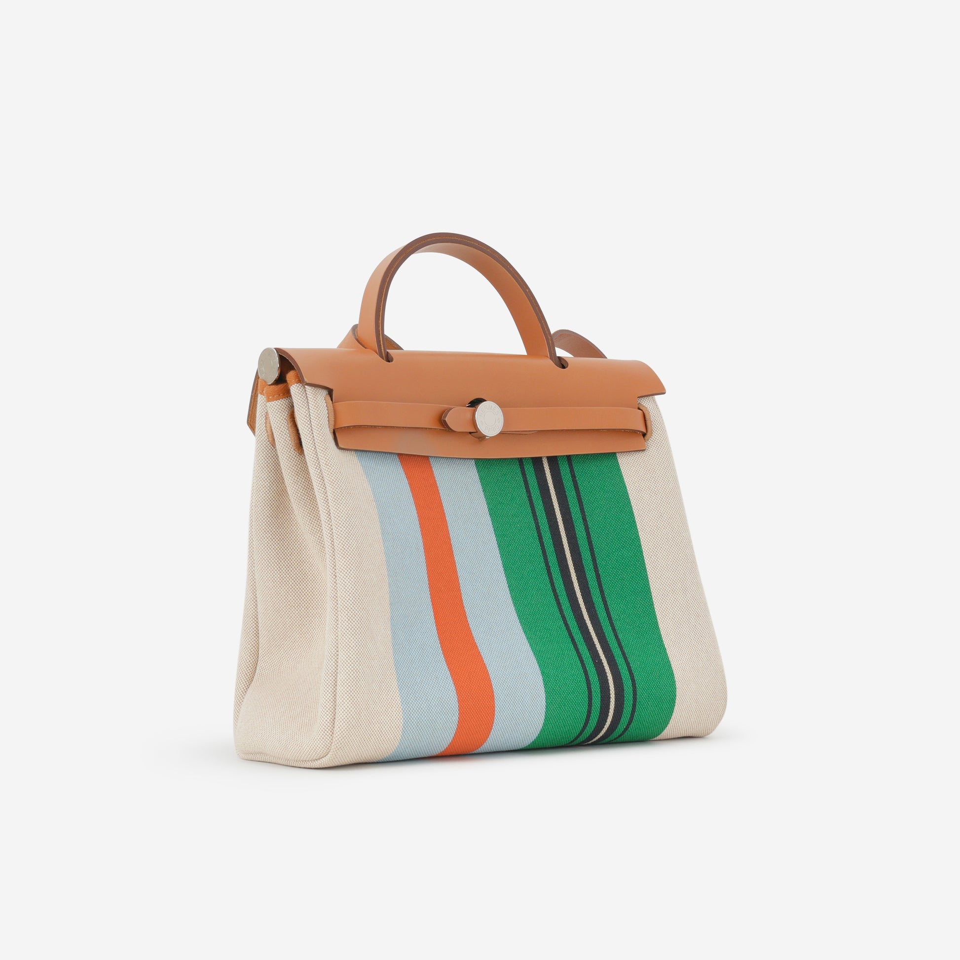 Hermès Herbag 31 - Rayures D'equipage | Palladium Hardware - Bagista