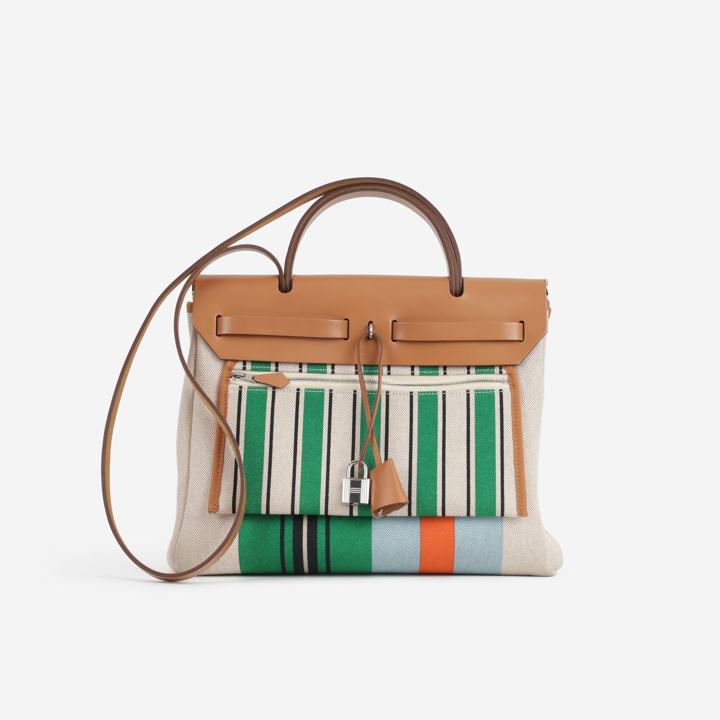 Hermès Herbag 31 - Rayures D'equipage | Palladium Hardware - Bagista