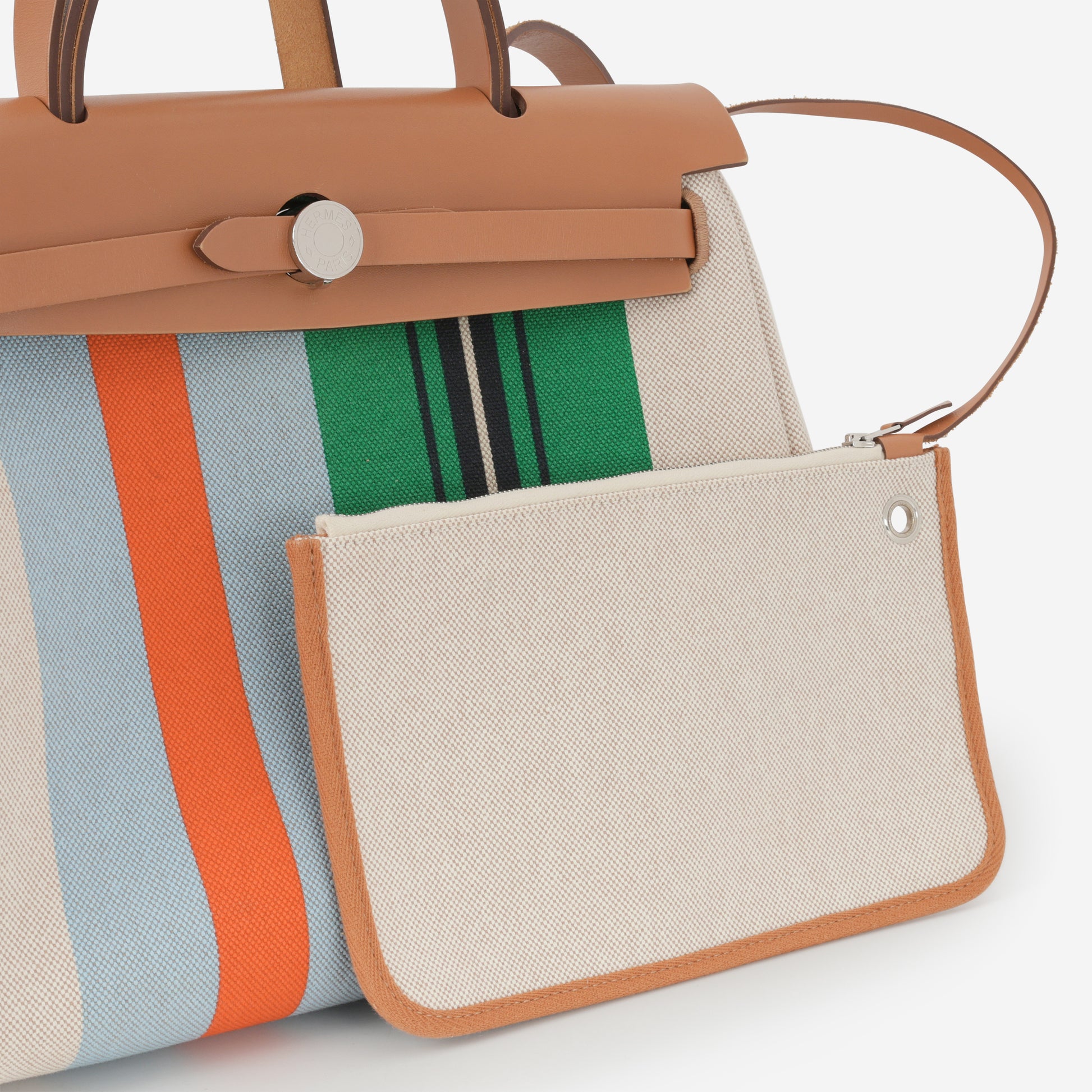 Hermès Herbag 31 - Rayures D'equipage | Palladium Hardware - Bagista