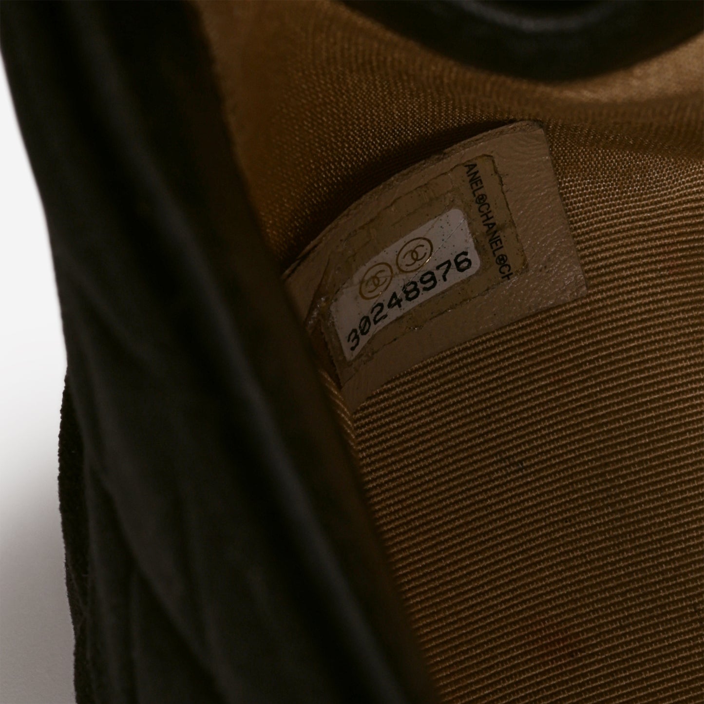 Chanel Mini Flap Square Pearl Crush - Black Velvet | Gold Hardware