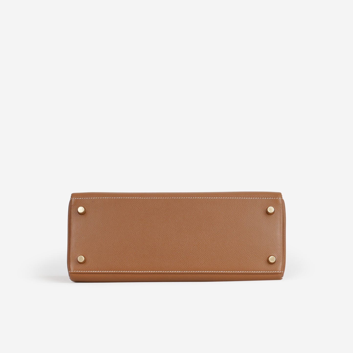 Hermès Vintage Kelly 28 - Gold Courchevel | Gold Hardware - Bagista