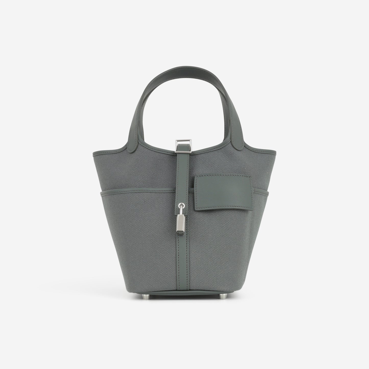 Hermès Picotin 18 Cargo - Vert Mangrove Canvas / Swift | Palladium Hardware