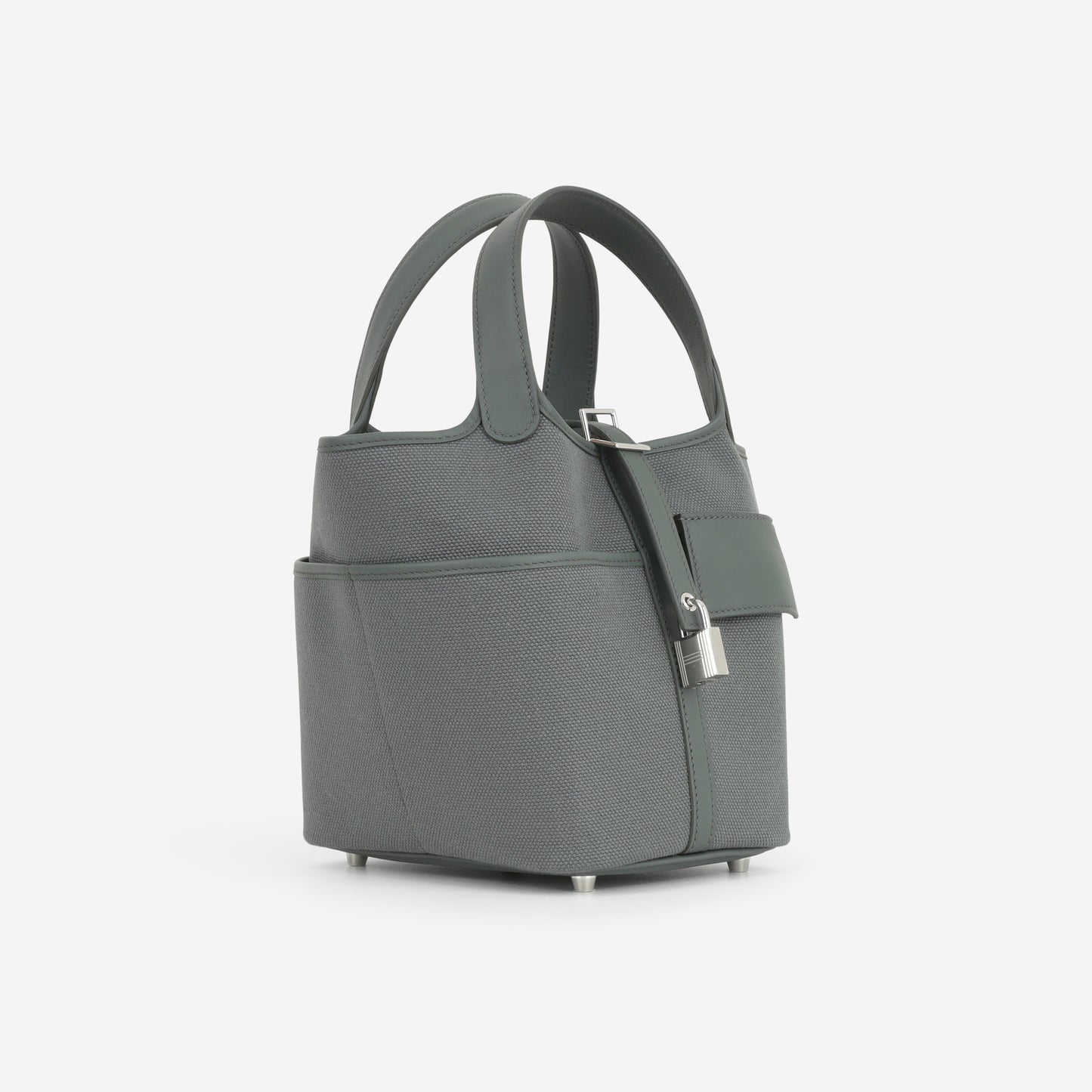 Hermès Picotin 18 Cargo - Vert Mangrove Canvas / Swift | Palladium Hardware