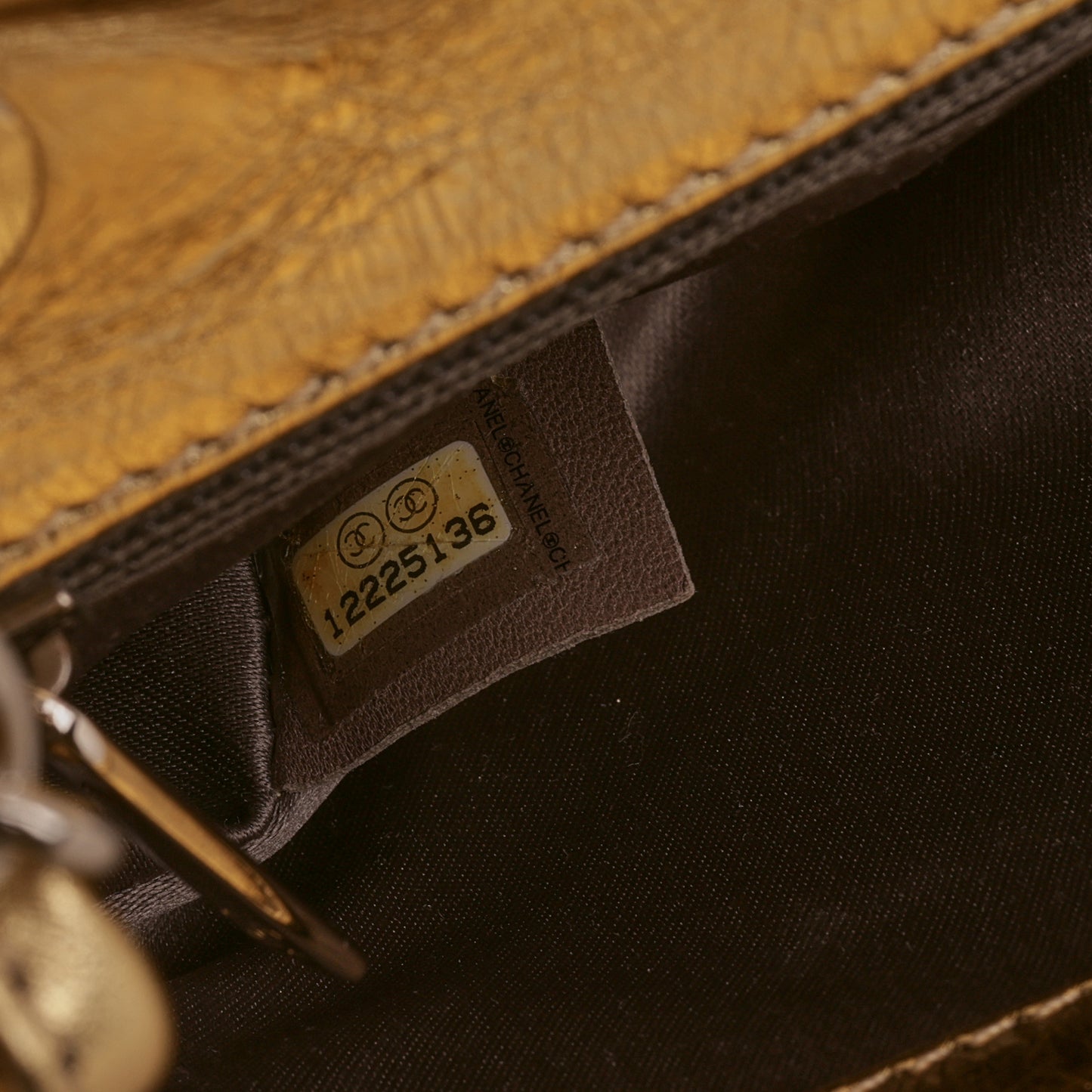 Chanel Laser Cut CC Flap - Silver / Gold Calfskin | Silver Hardware