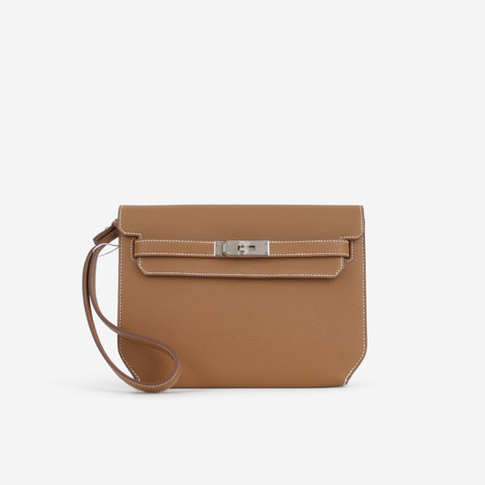 Hermès Kelly Dépêches 25 - Gold Togo | Palladium Hardware