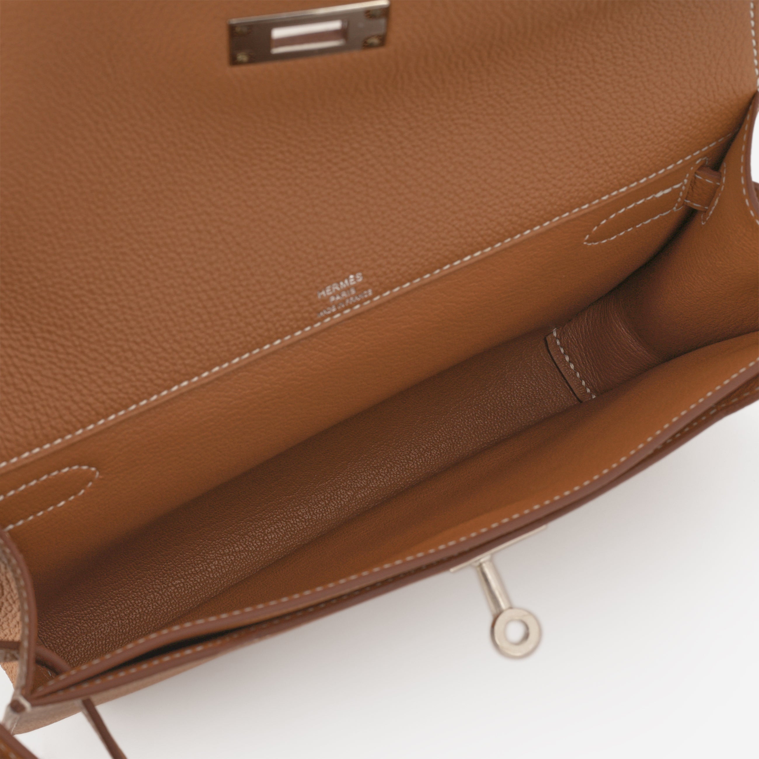 Hermès Kelly Dépêches 25 - Gold Togo | Palladium Hardware | 2023