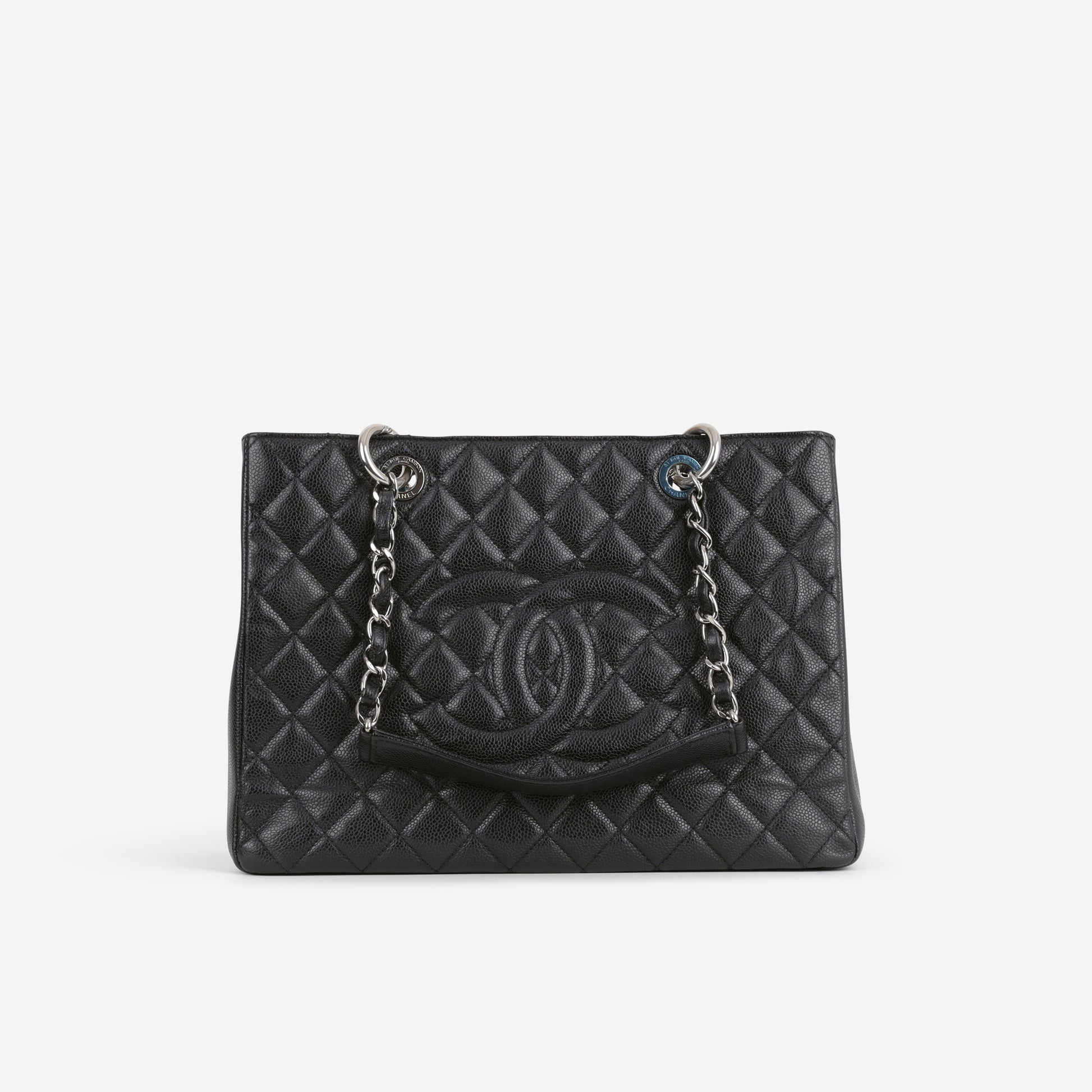 Chanel GST - Black Caviar | Silver Hardware - Bagista