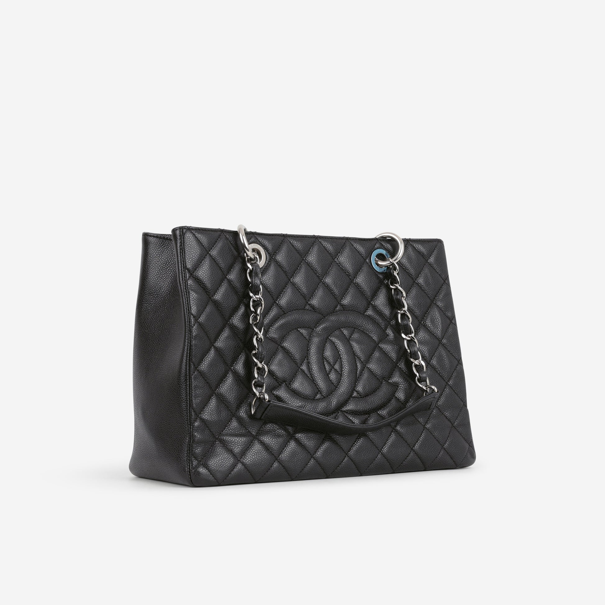 Chanel GST - Black Caviar | Silver Hardware - Bagista