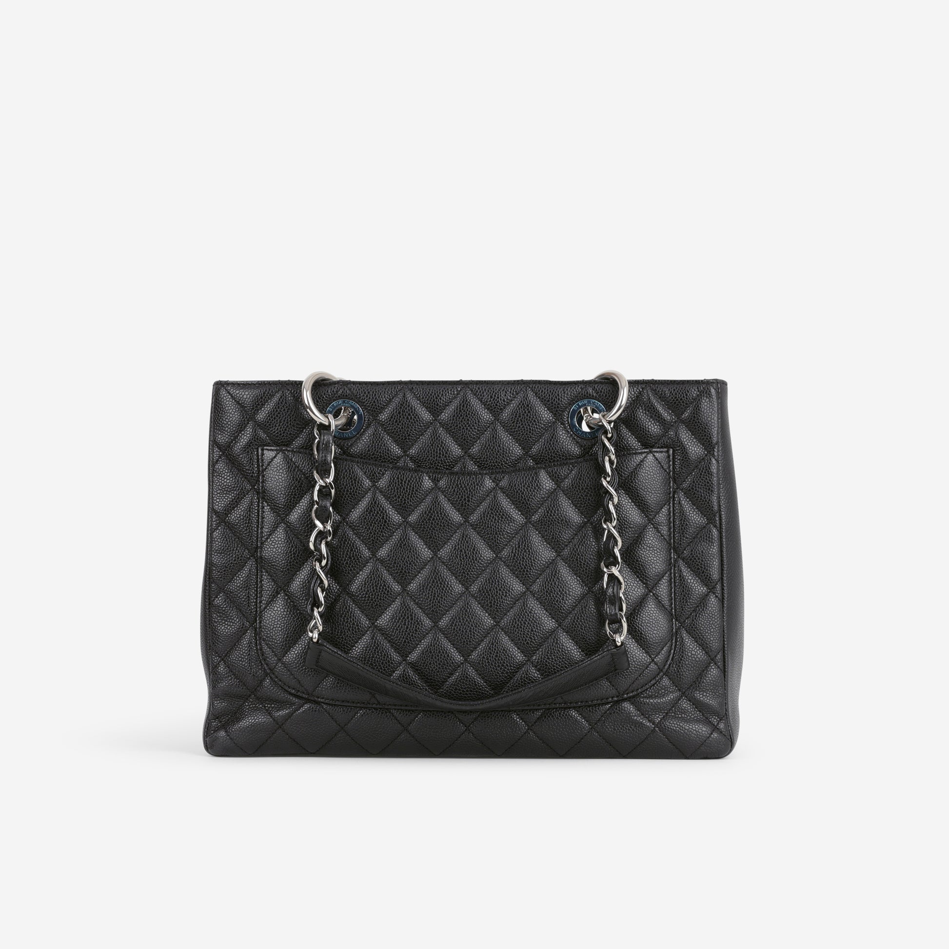 Chanel GST - Black Caviar | Silver Hardware - Bagista