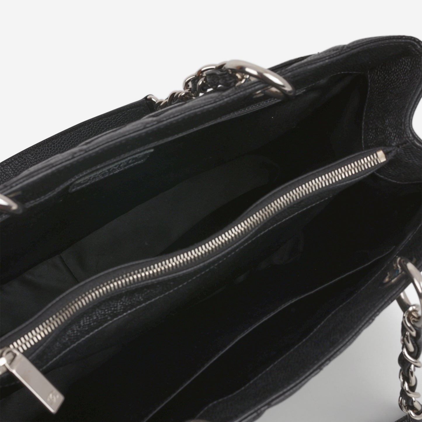 Chanel GST - Black Caviar | Silver Hardware - Bagista