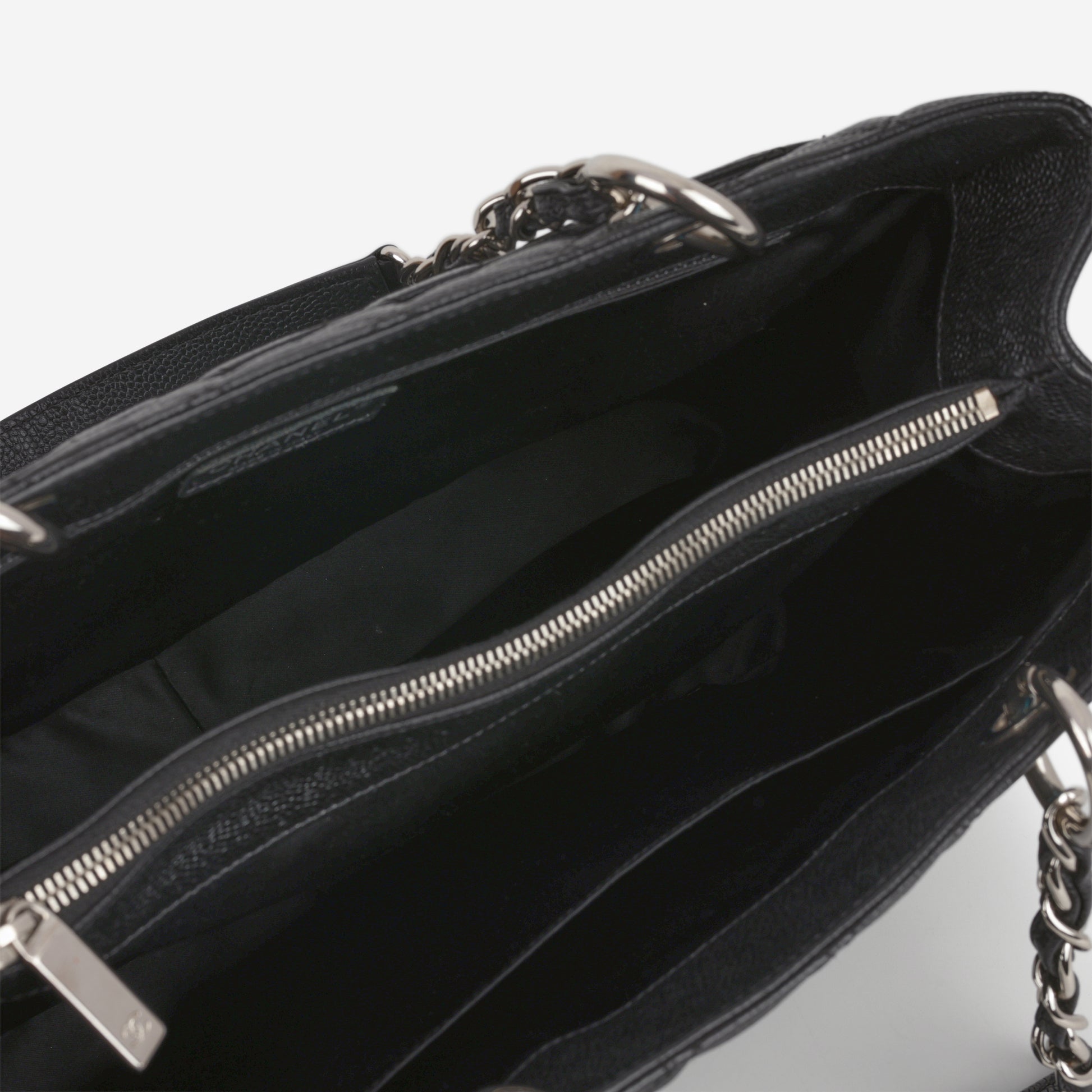Chanel GST - Black Caviar | Silver Hardware - Bagista