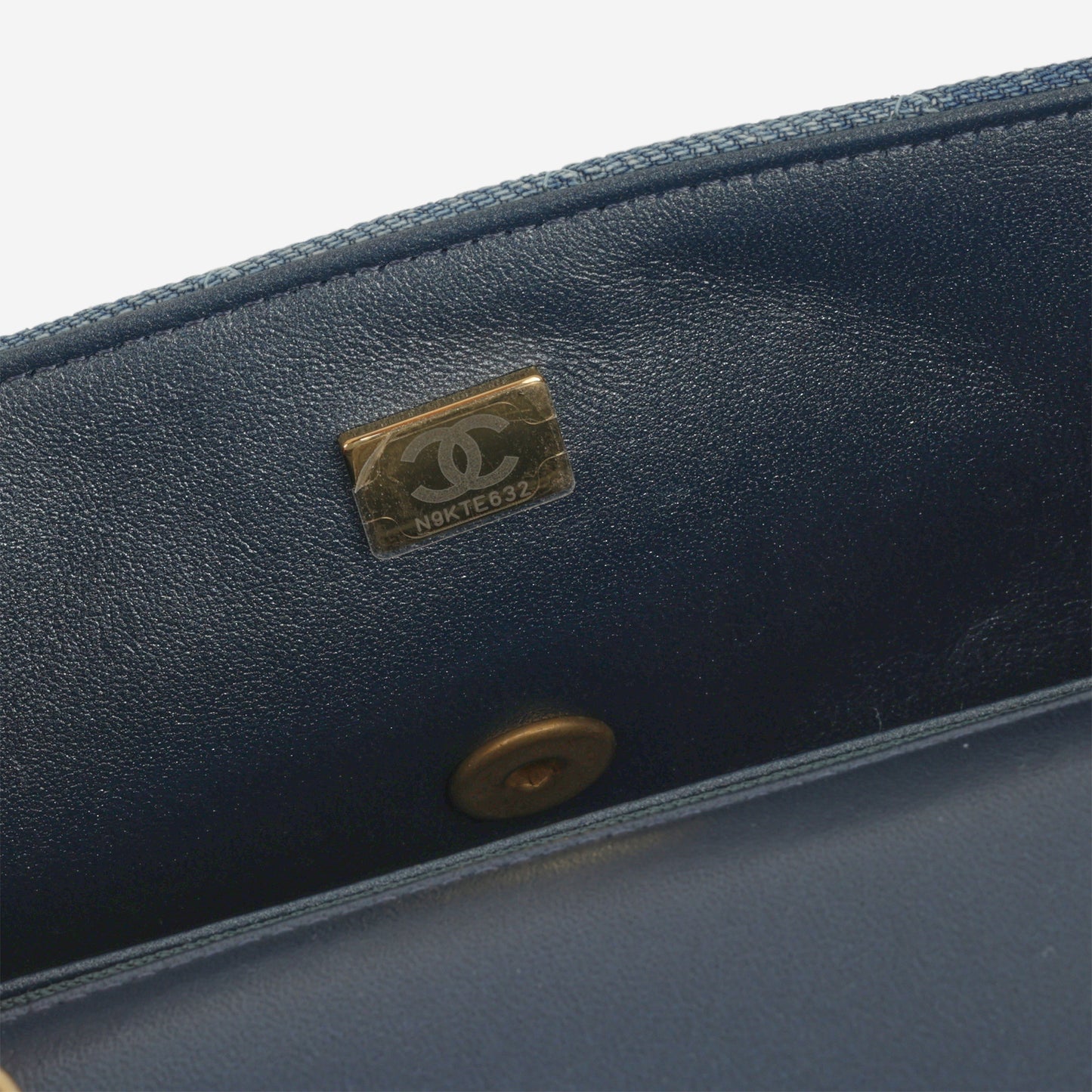 Chanel Classic Mini Rectangular - Blue Ombre Denim | Gold Hardware