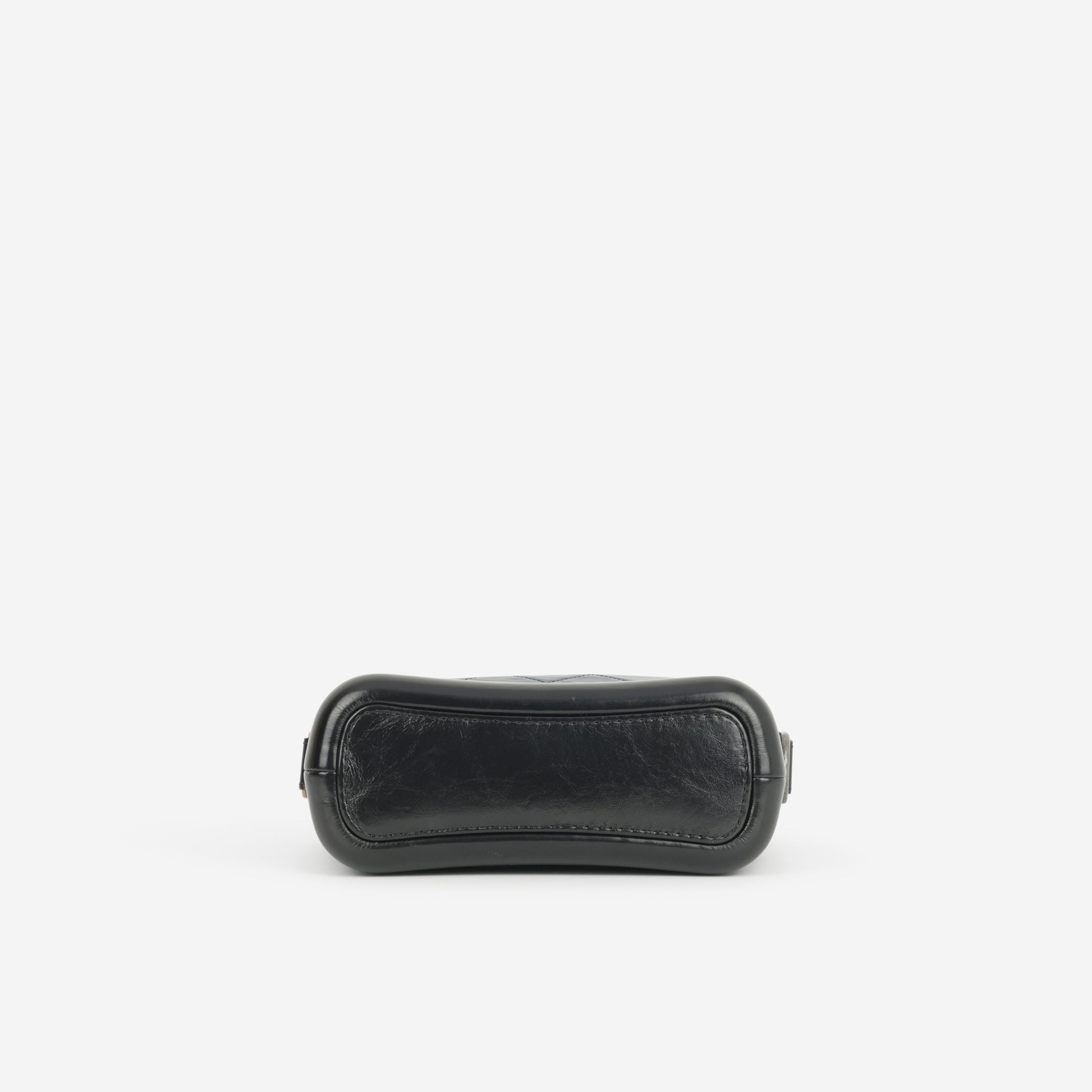 Chanel Small Gabrielle Bag - Navy / Black Aged Calfskin | Mixed Hardware - Bagista