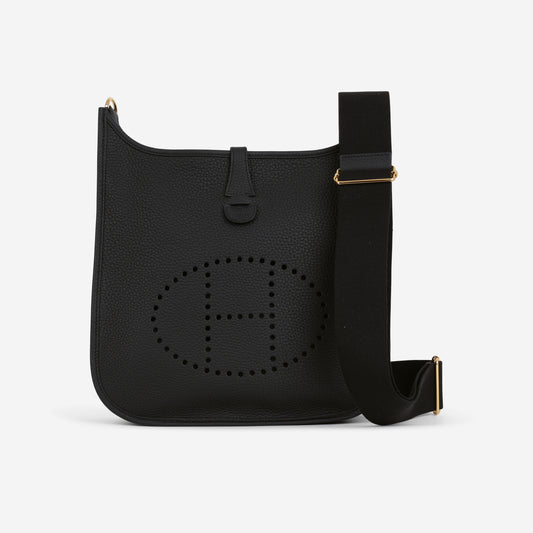 Hermès Evelyne 29 - Black Clemence | Gold Hardware
