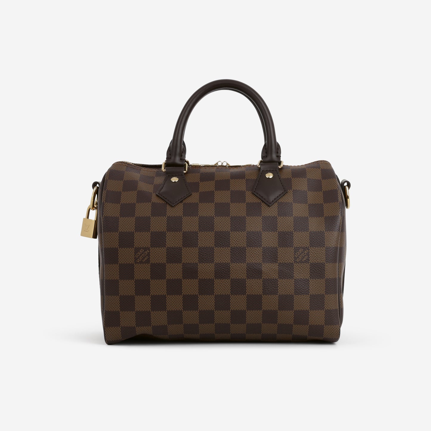 Louis Vuitton Speedy 25 Bandoulière - Damier Ebene | Gold Hardware - Bagista