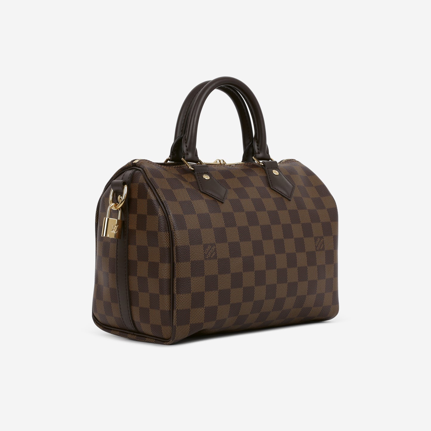 Louis Vuitton Speedy 25 Bandoulière - Damier Ebene | Gold Hardware - Bagista