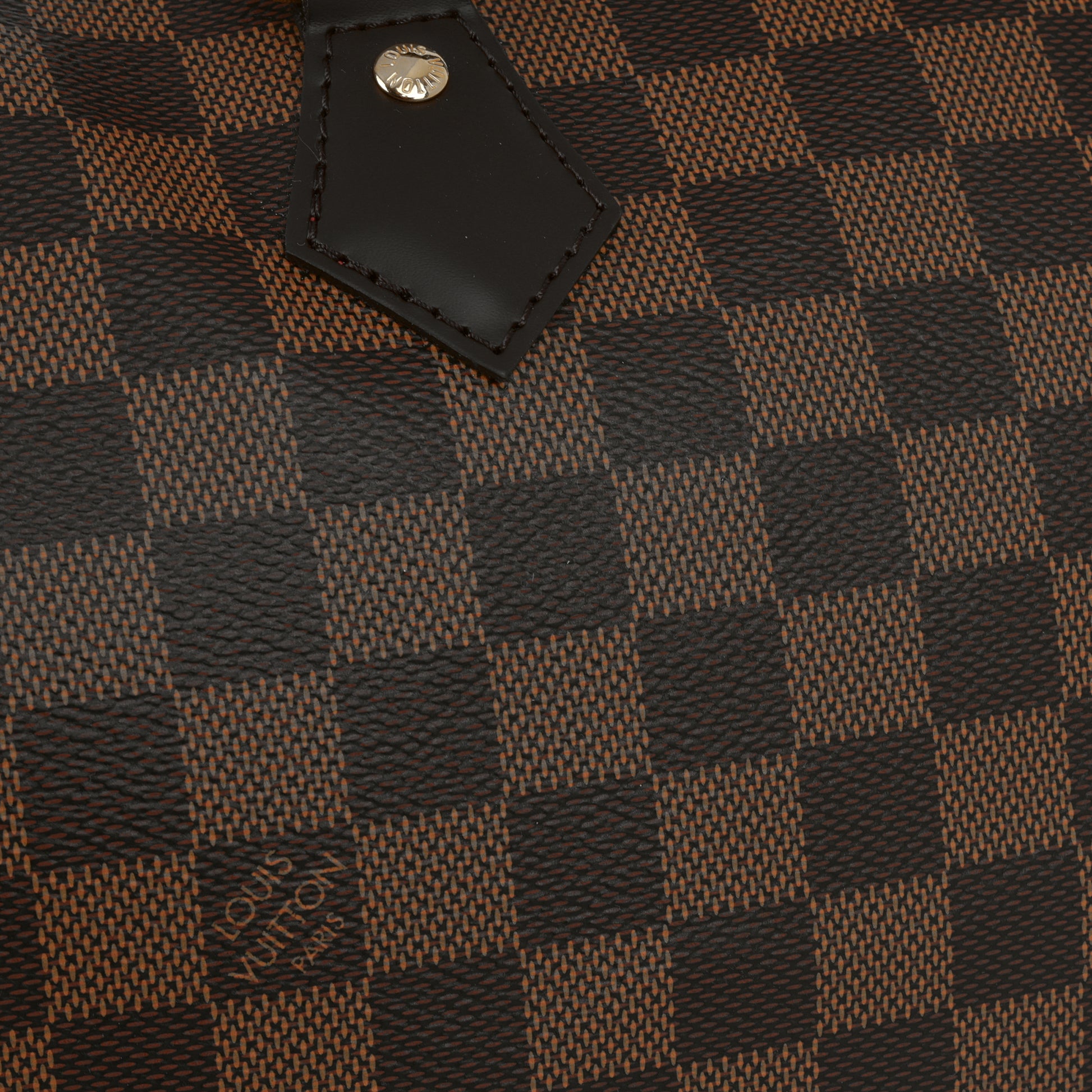 Louis Vuitton Speedy 25 Bandoulière - Damier Ebene | Gold Hardware - Bagista