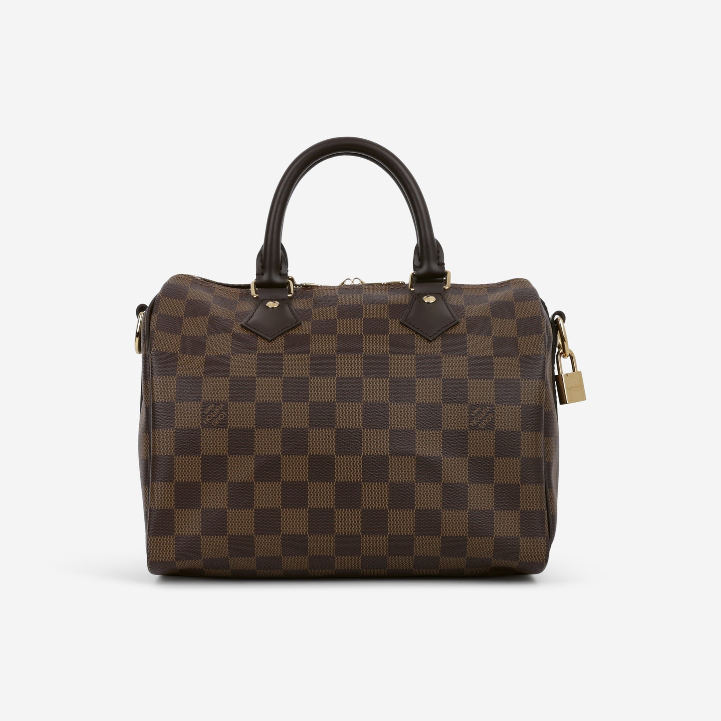Louis Vuitton Speedy 25 Bandoulière - Damier Ebene | Gold Hardware - Bagista