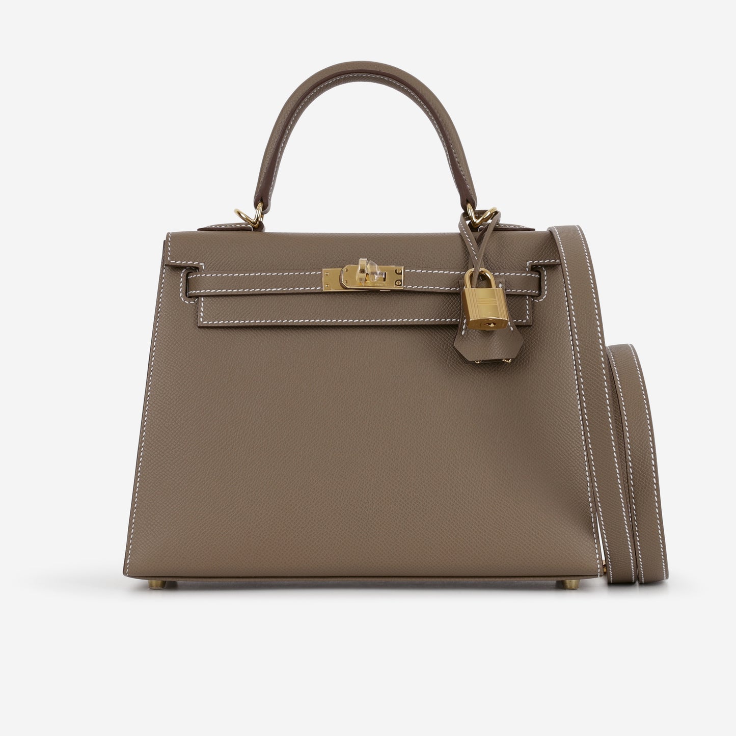 Hermès Kelly 25 - Etoupe Epsom | Gold Hardware
