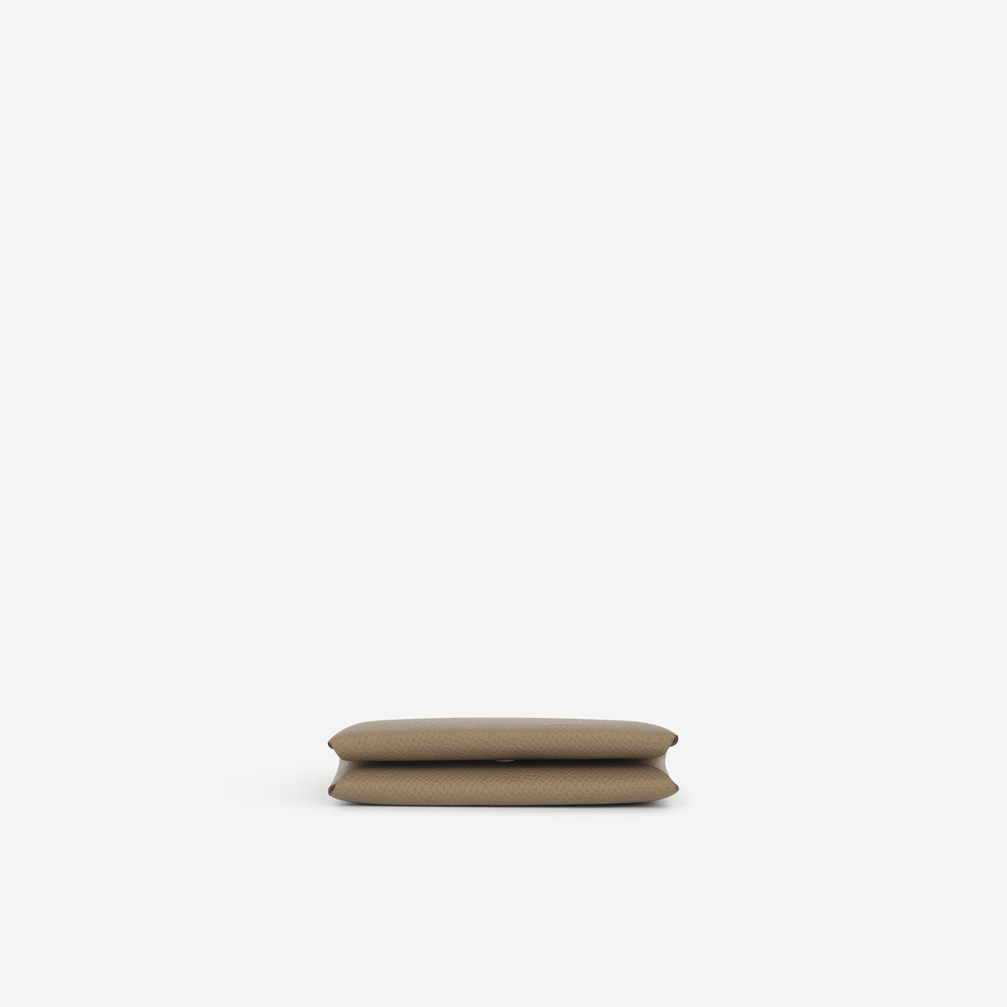 Hermès Calvi Card Holder - Etoupe Epsom | Palladium Hardware - Bagista