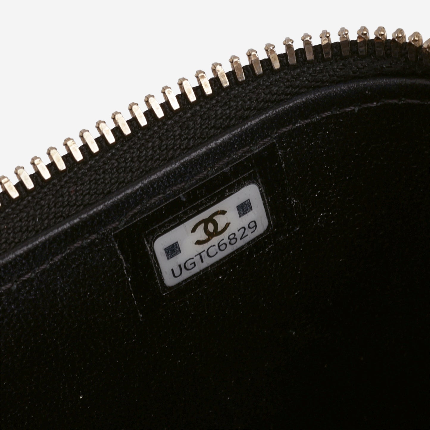 Chanel 23C Mini Vanity on Chain - Black Lambskin | Champagne Gold Hardware