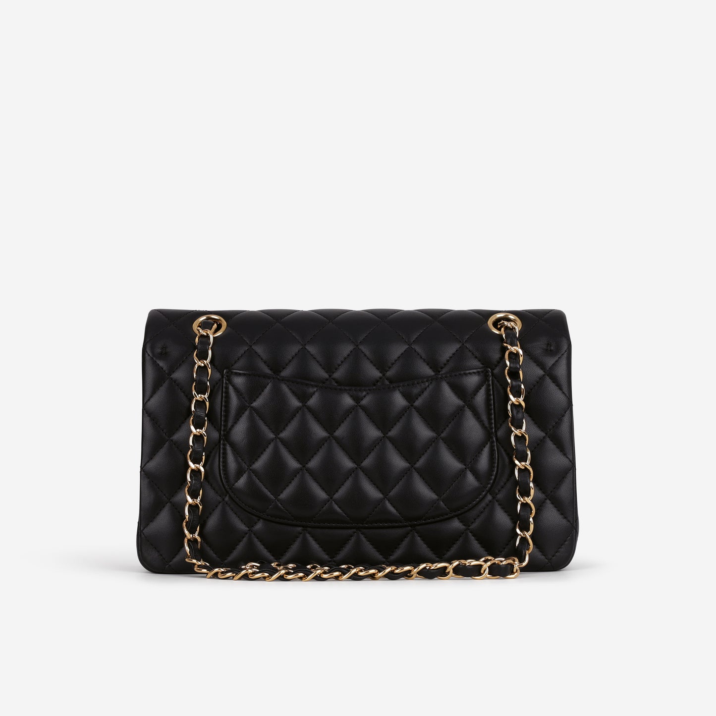 Chanel Medium Classic Flap - Black Lambskin | Gold Hardware