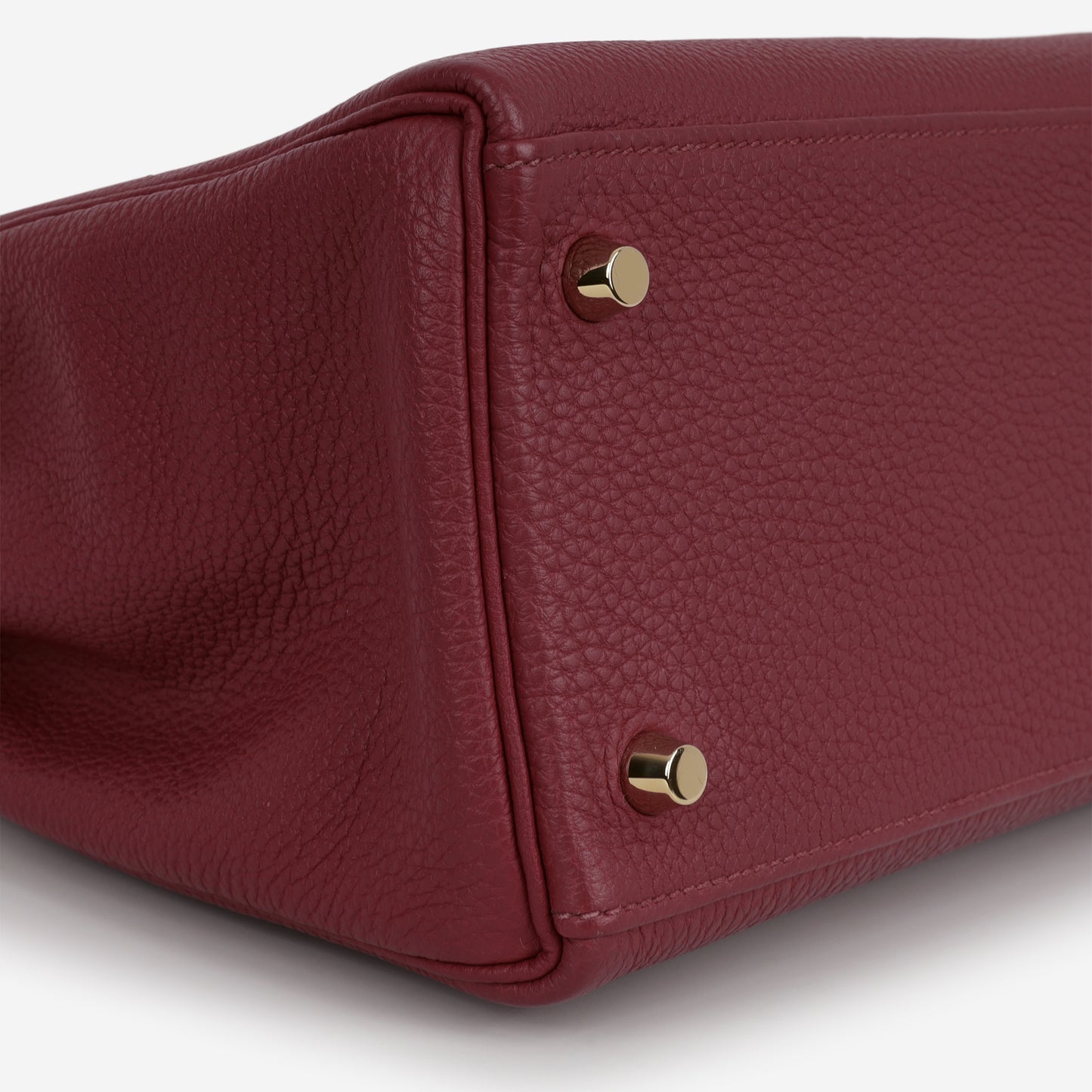 Hermès Kelly 32 - Rouge Grenat Togo | Gold Hardware