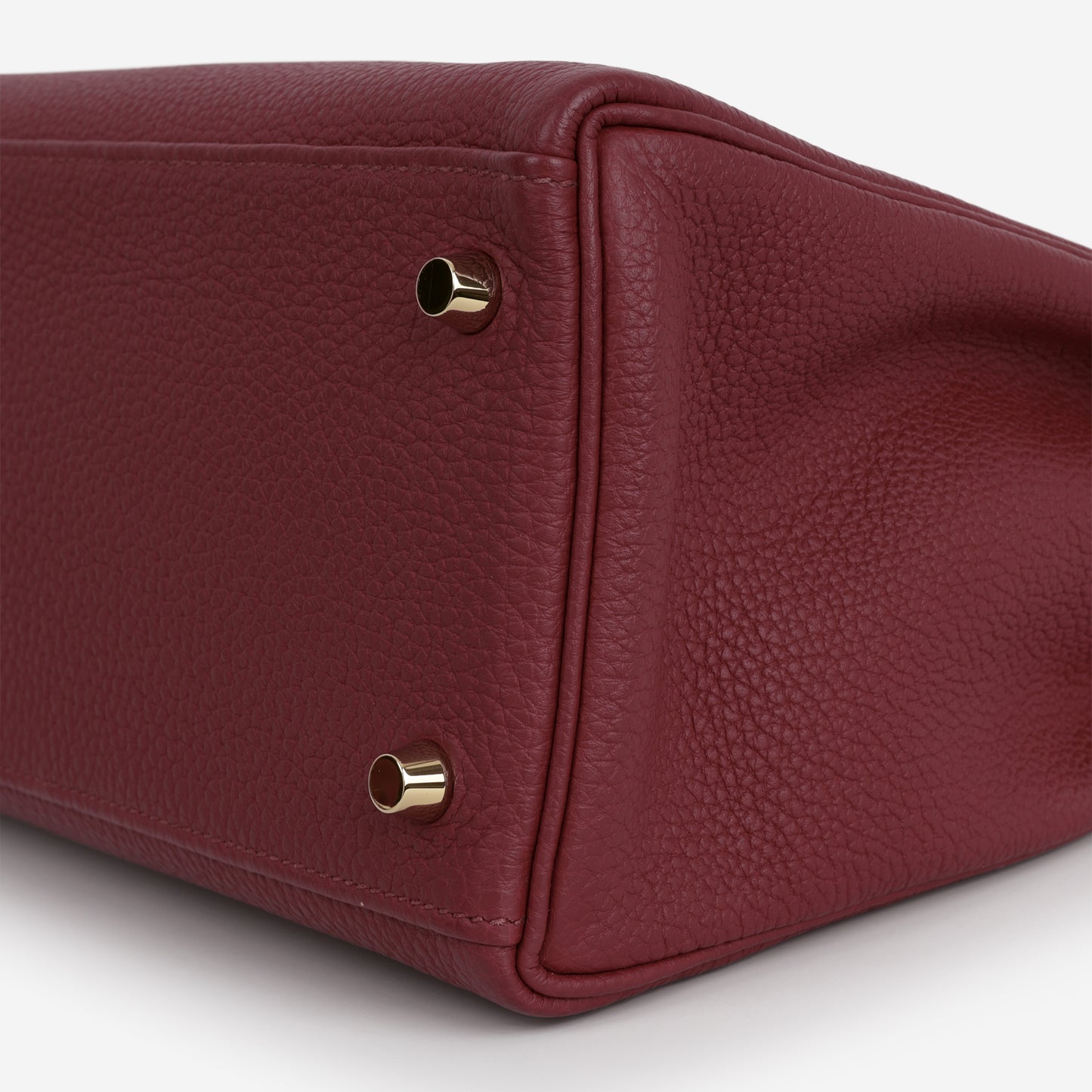 Hermès Kelly 32 - Rouge Grenat Togo | Gold Hardware