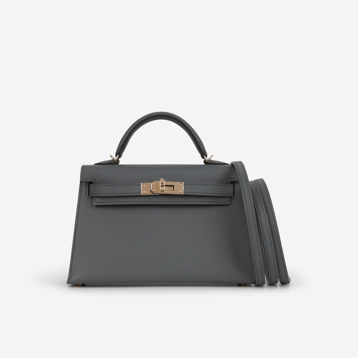 Hermès Mini Kelly - Vert Amande Epsom | Permabrass Hardware