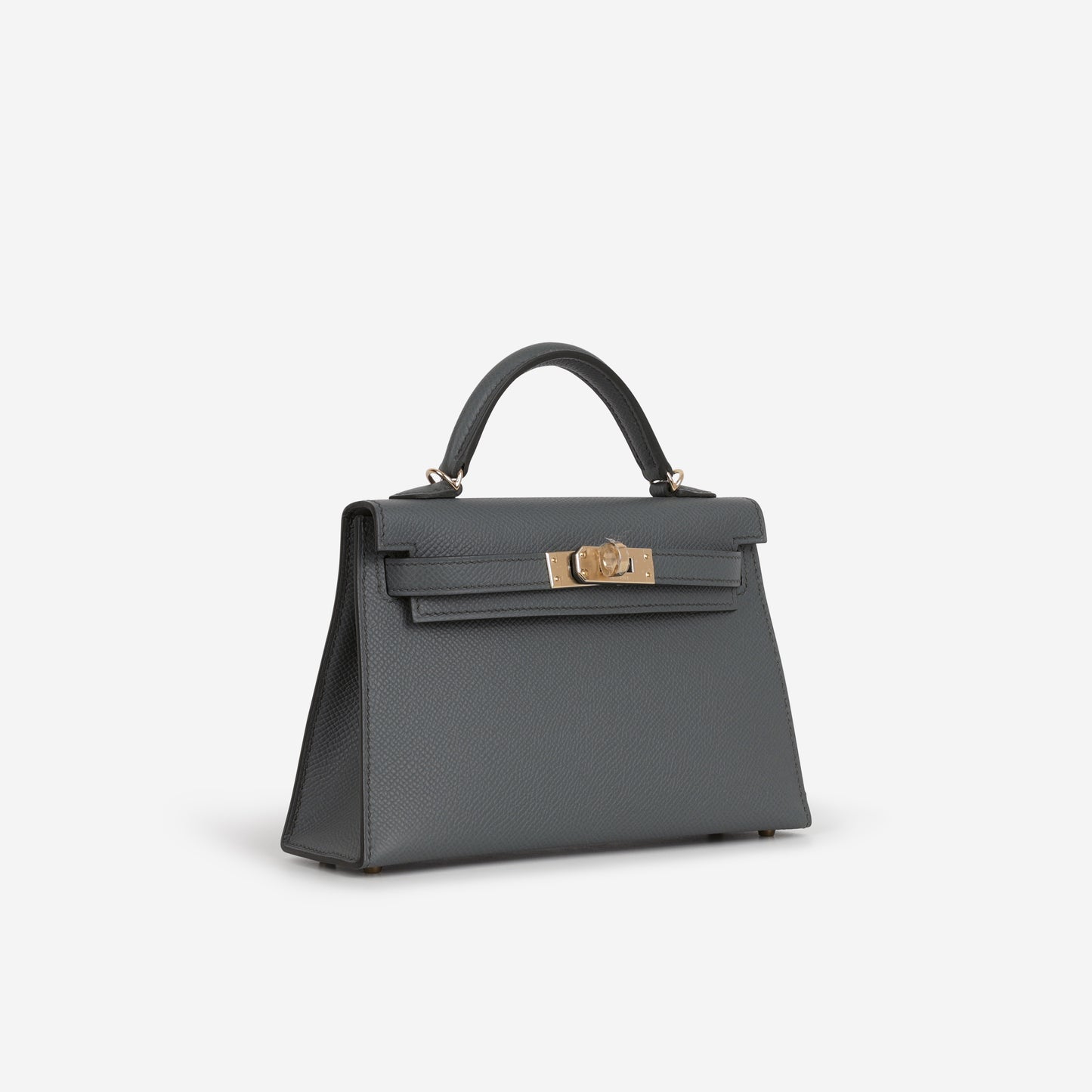 Hermès Mini Kelly - Vert Amande Epsom | Permabrass Hardware