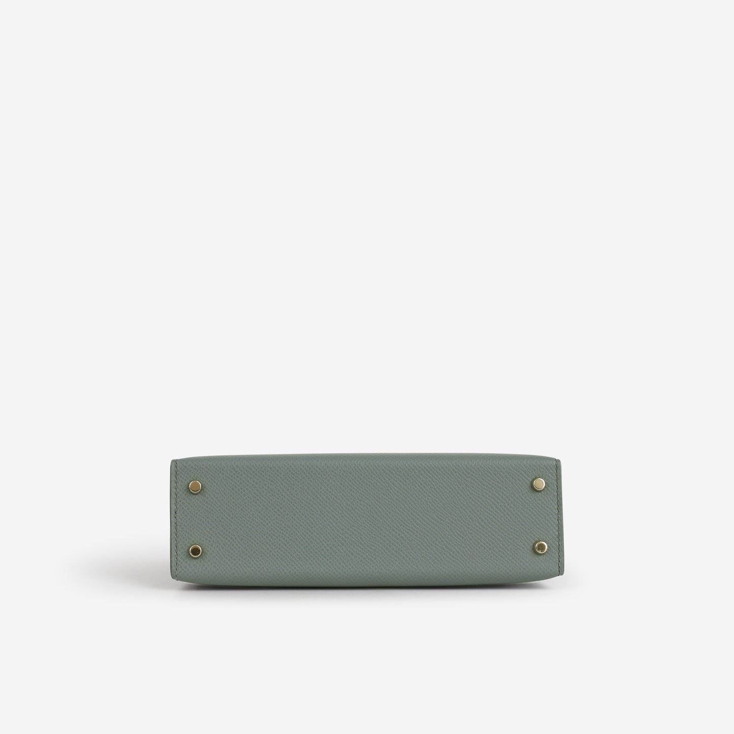 Hermès Mini Kelly - Vert Amande Epsom | Permabrass Hardware - Bagista
